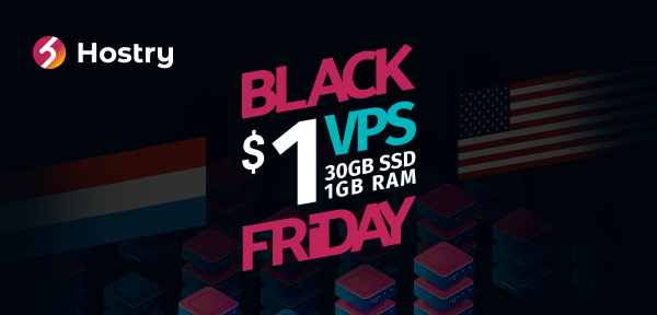 $1 VPS? Yes, It's BLACK FRIDAY! 1