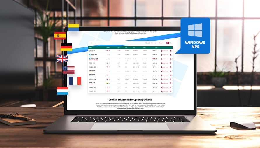 Windows VPS: Briefly About The Important 1