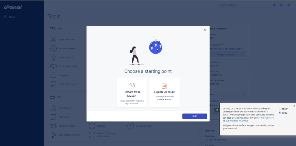 The Magnificent tool - Your personal Cpanel Web Hosting 2