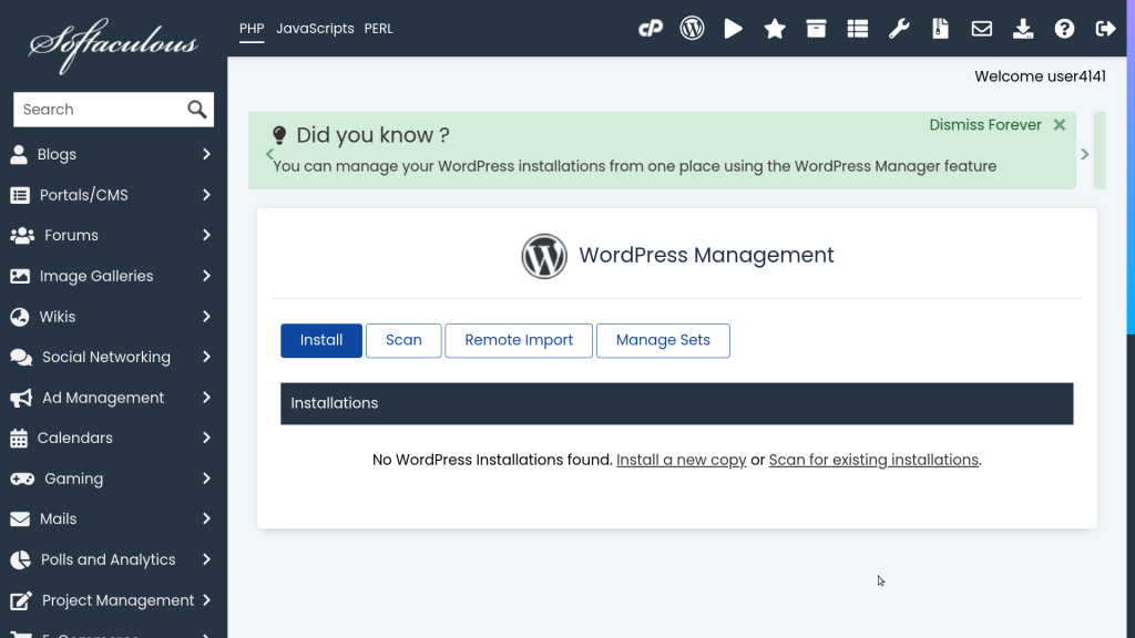 The Magnificent tool - Your personal Cpanel Web Hosting 4