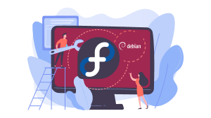 Adorable 2 Linux Distributions: Fedora and Debian 5
